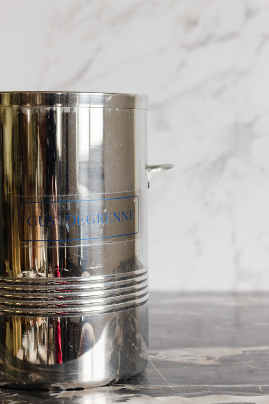 vintage french "guy degrenne" champagne bucket