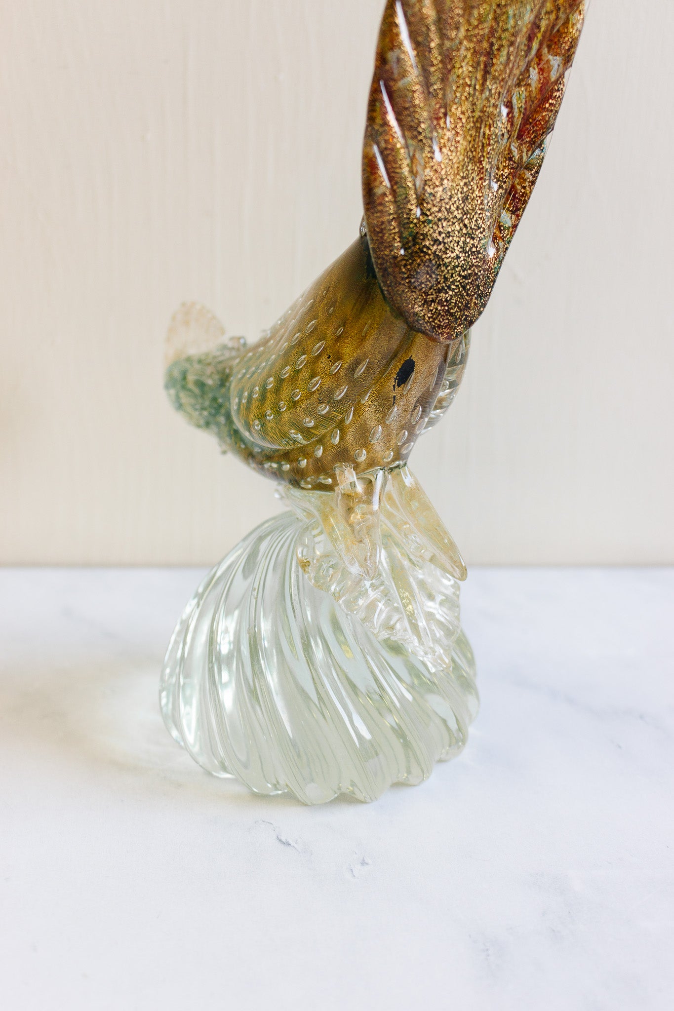 1960s Archimede Seguso Murano glass pheasant – Joliette