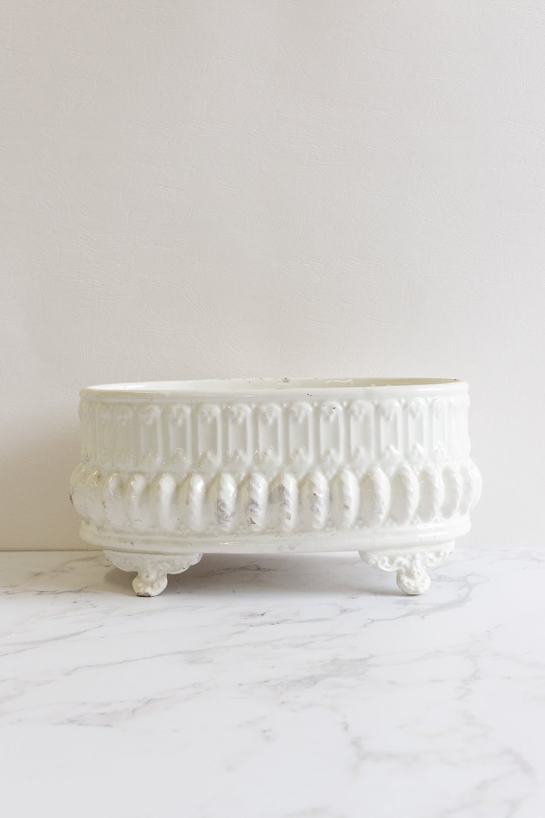 antique spanish porcelain jardinière