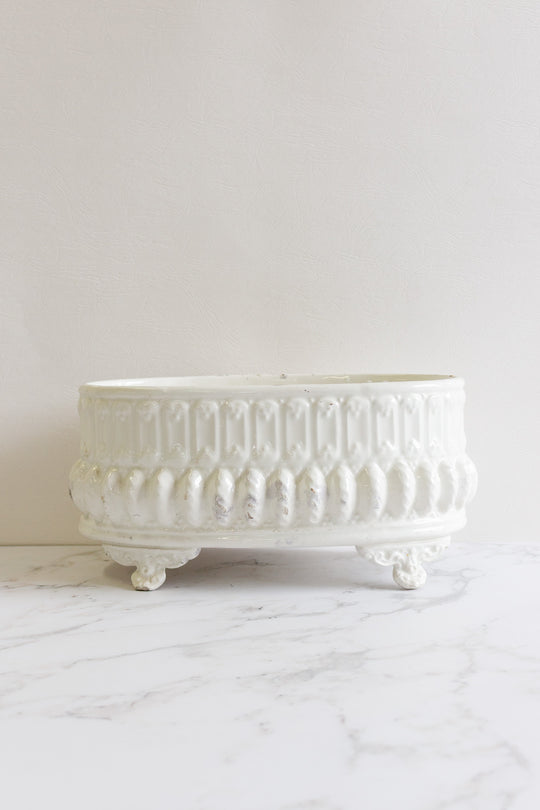 antique spanish porcelain jardinière