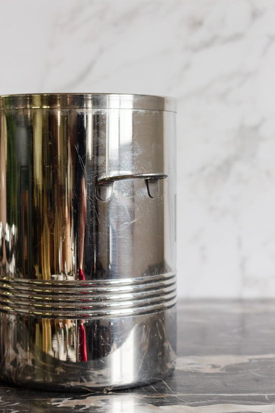 vintage french "guy degrenne" champagne bucket