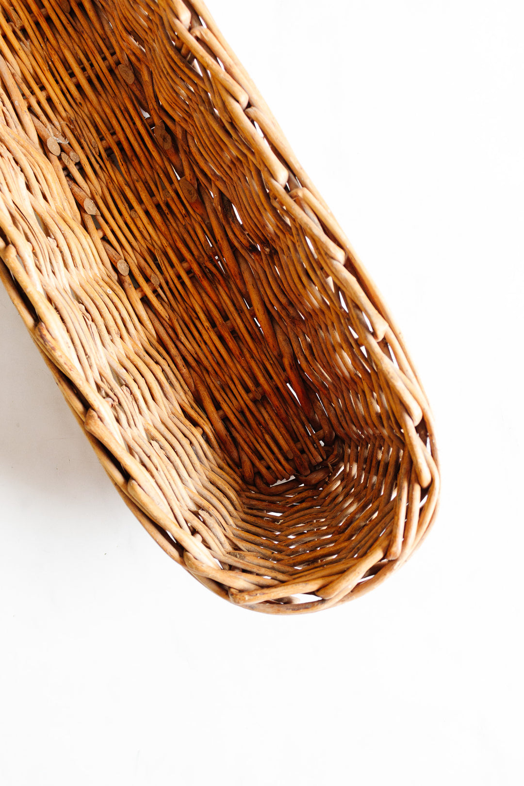 vintage french baguette basket