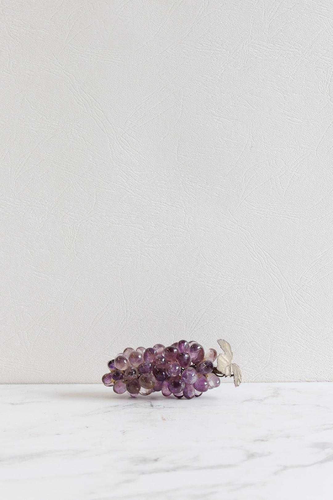 vintage french amethyst mini grapes