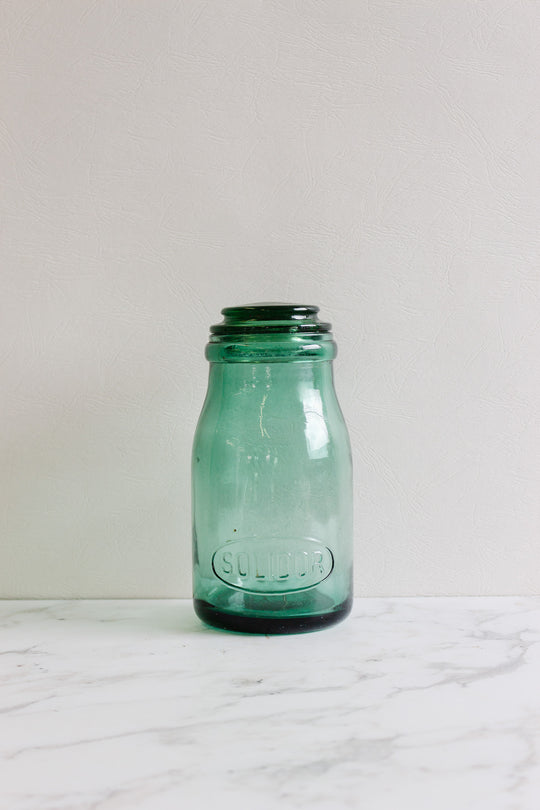 vintage french "solidor" canning jar