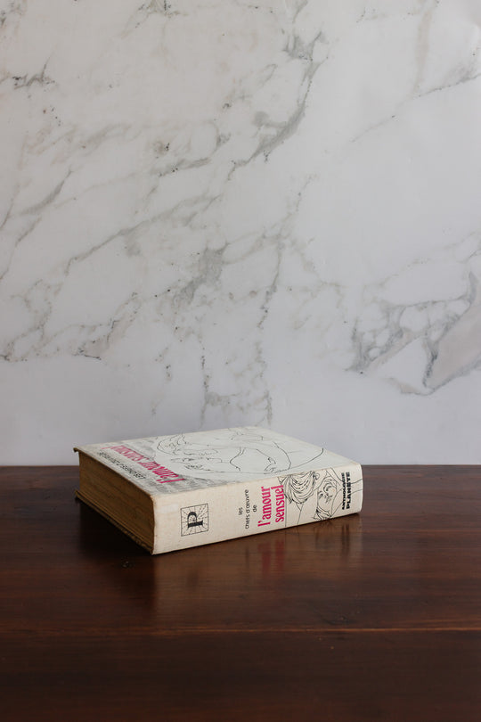 midcentury french "les chefs-d'oeuvre de l'amour sensuel" hardcover book