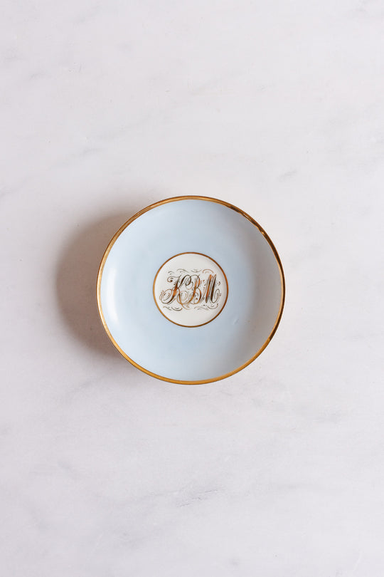 1884 limoges monogrammed demitasse