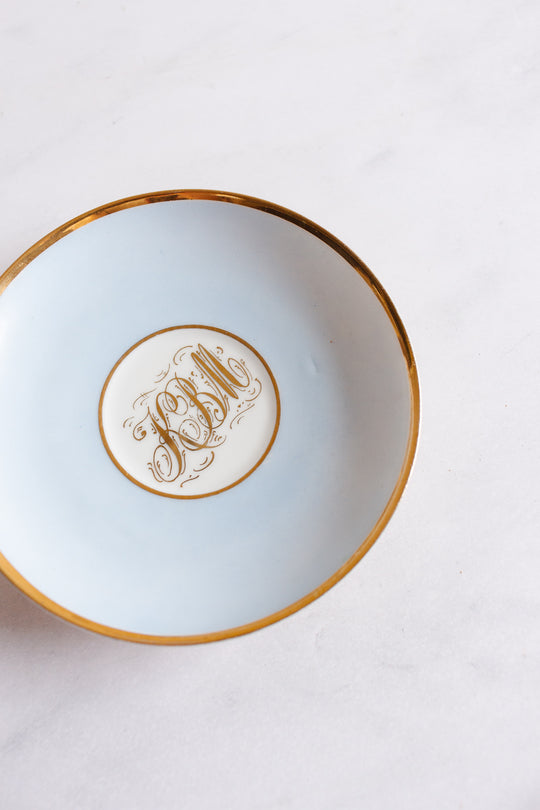 1884 limoges monogrammed demitasse