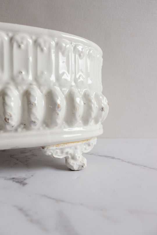 antique spanish porcelain jardinière