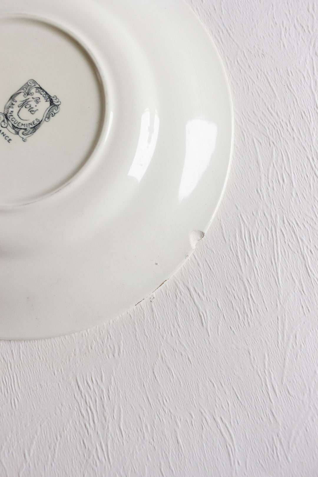 digoin sarreguemines "les mois" talking plates