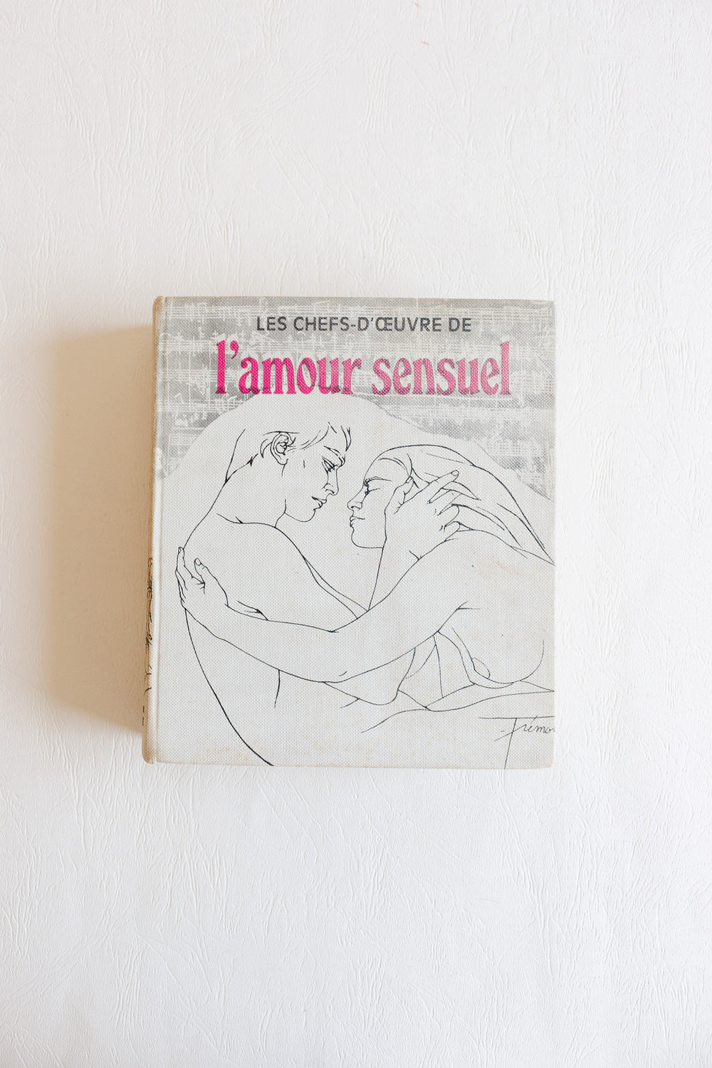 midcentury french "les chefs-d'oeuvre de l'amour sensuel" hardcover book
