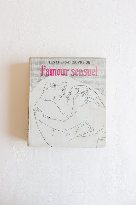midcentury french "les chefs-d'oeuvre de l'amour sensuel" hardcover book