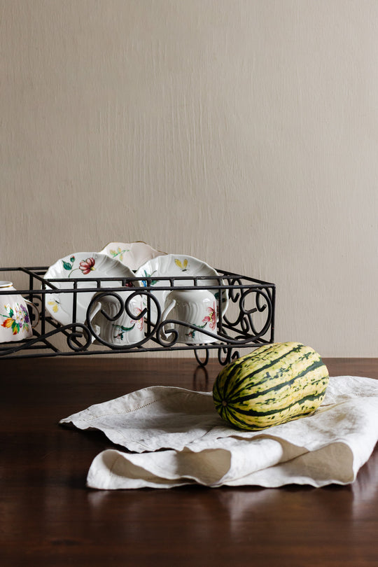 vintage french metal drying rack