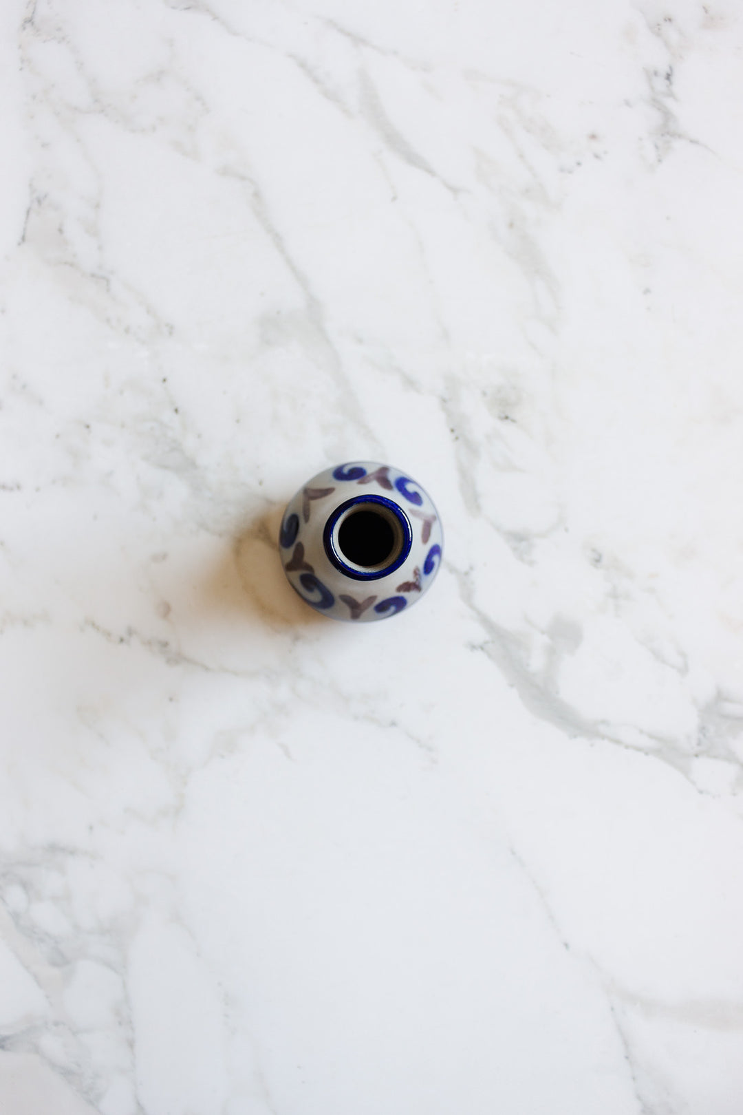 vintage german stoneware bud vase