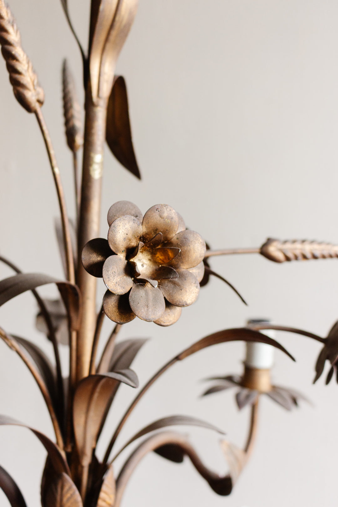 vintage french wheatsheaf chandelier ii