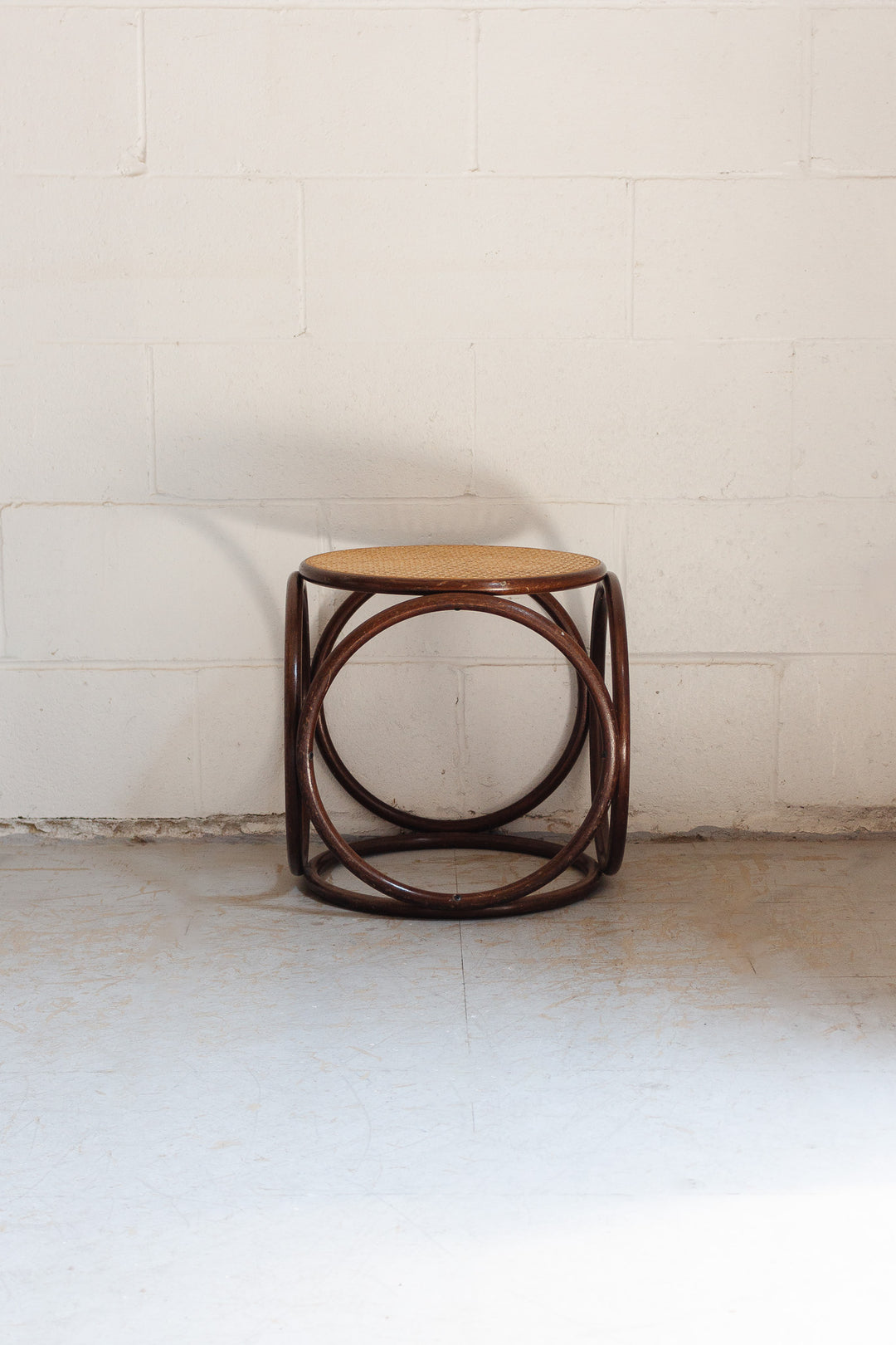 antique thonet bentwood ottoman