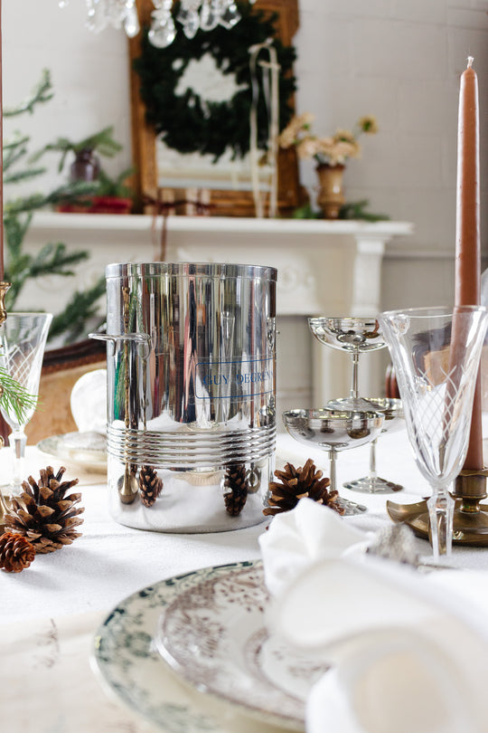 vintage french "guy degrenne" champagne bucket