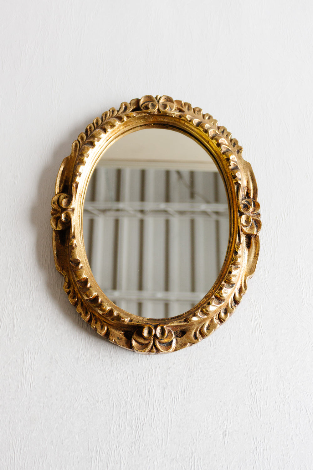 vintage french louis xiv style gilt mirror