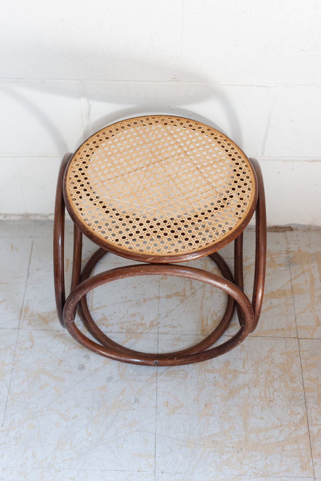 antique thonet bentwood ottoman