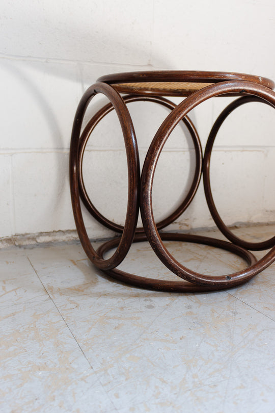 antique thonet bentwood ottoman