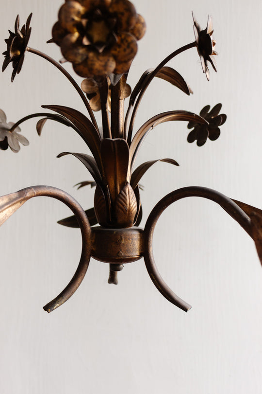 vintage french wheatsheaf chandelier ii