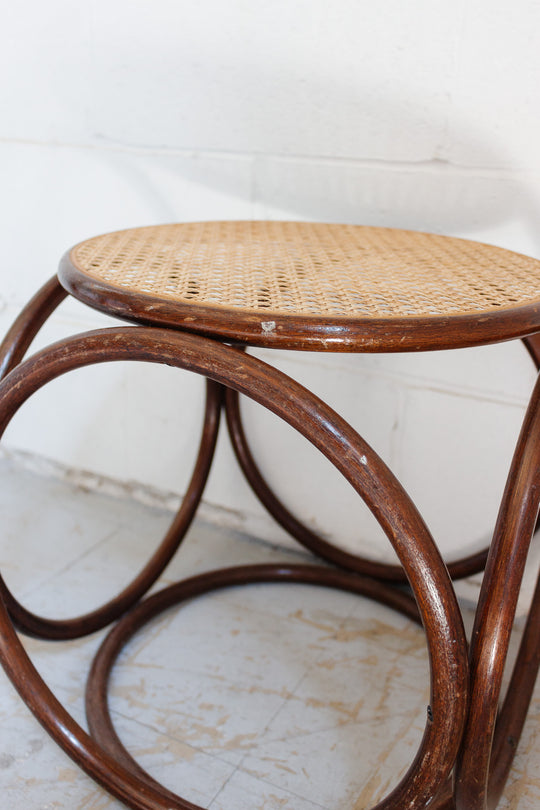 antique thonet bentwood ottoman