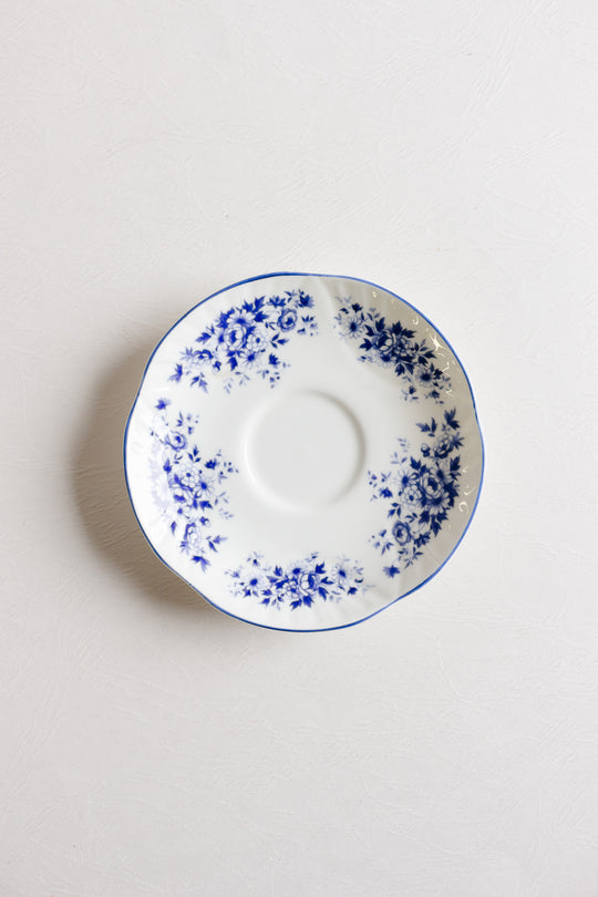 vintage English royal york hand "petite blue" teacup