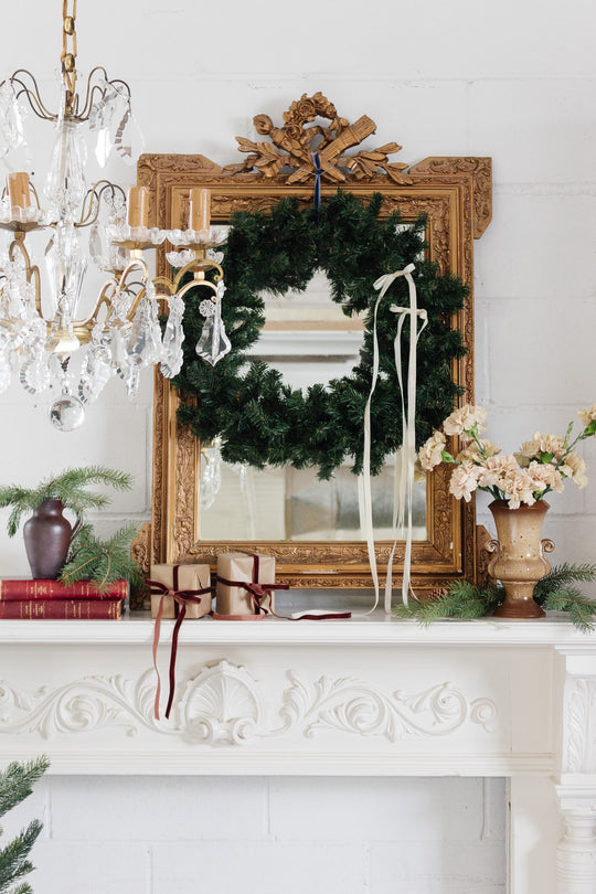 19th century Louis XV gilt mirror