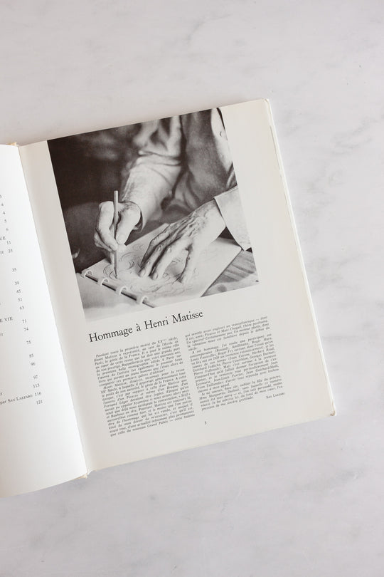 "hommage à Matisse" vintage french art book