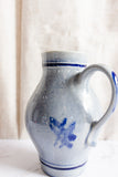 vintage German salt glaze pitcher, medium