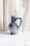 vintage German salt glaze pitcher, small