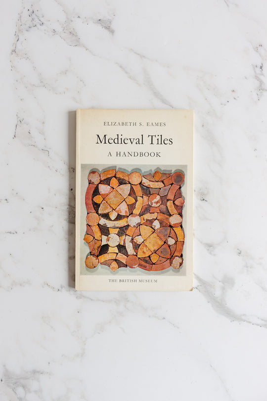 medieval tiles vintage book
