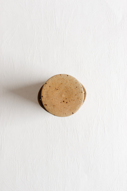 vintage french small stoneware jars with lids