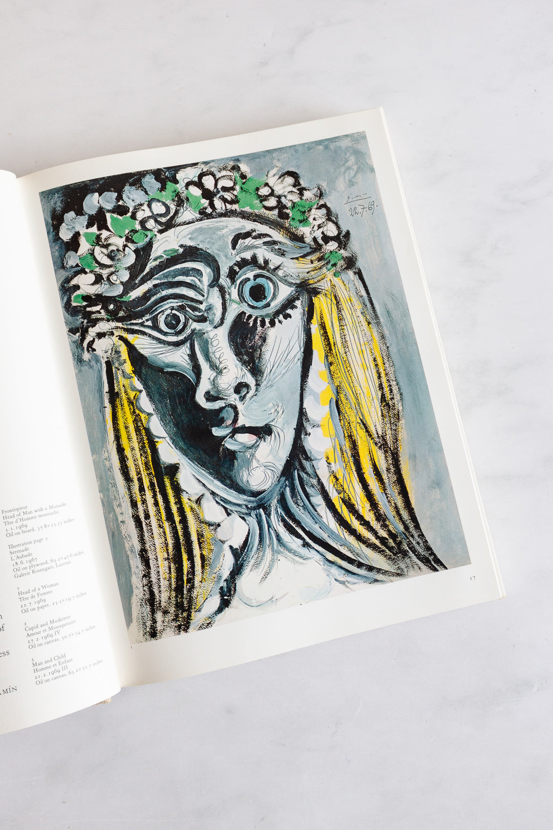 "picasso at 90" vintage art book