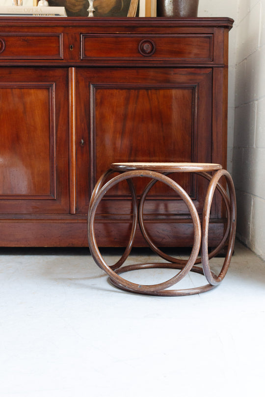 antique thonet bentwood ottoman