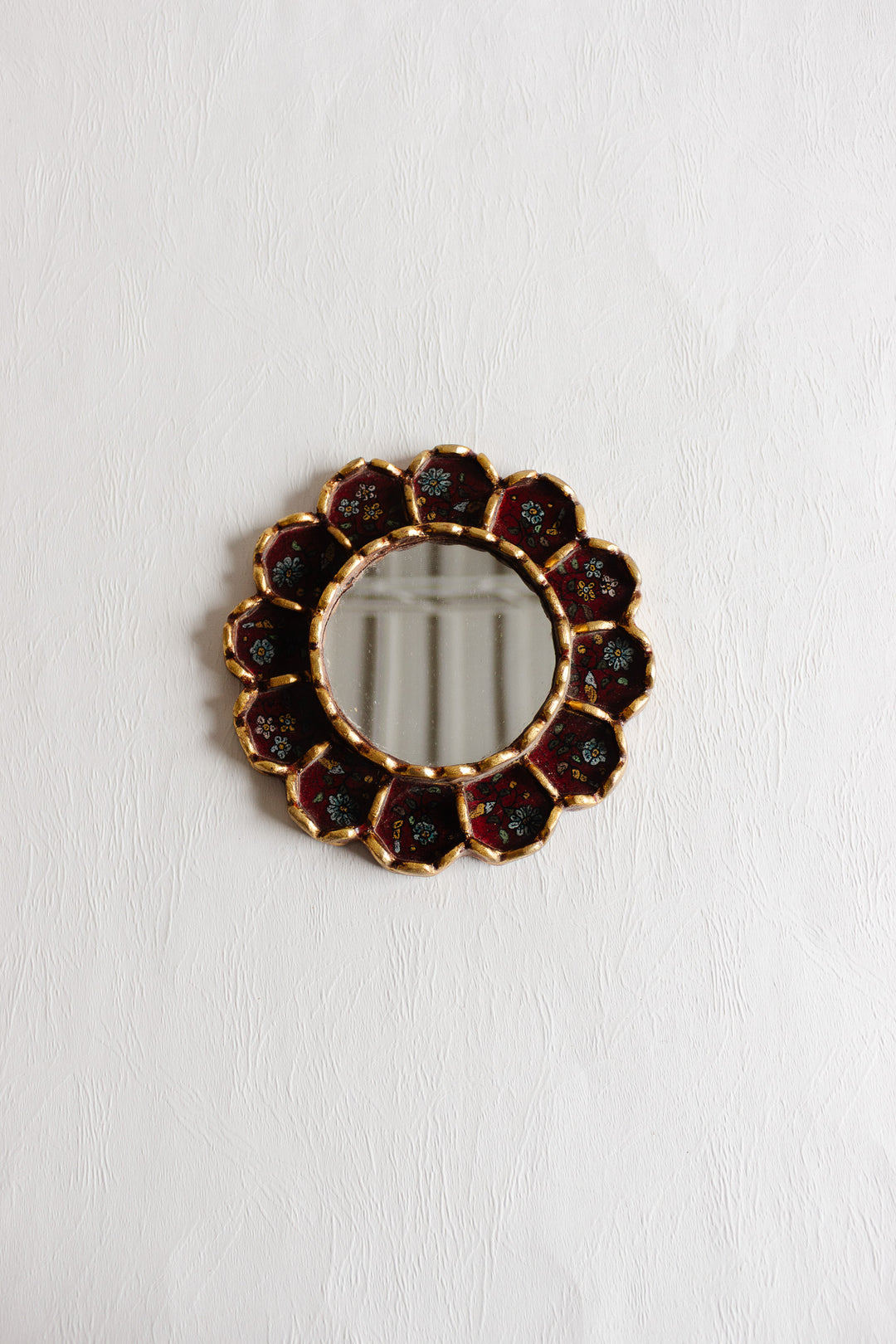 antique french verre églomisé mirror