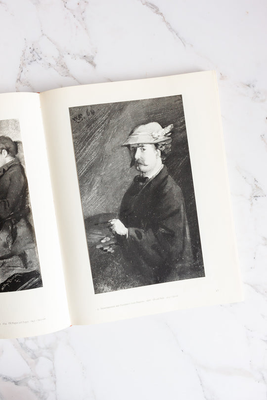 vintage German art book, “wilhem busch: zauber des unvollendeten”