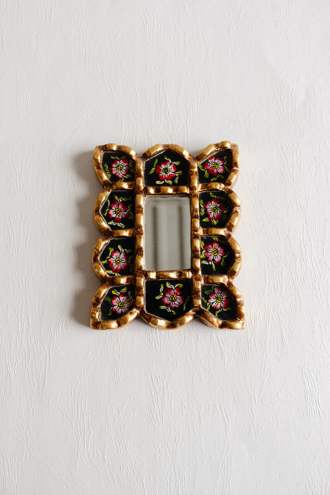antique french verre églomisé mirror