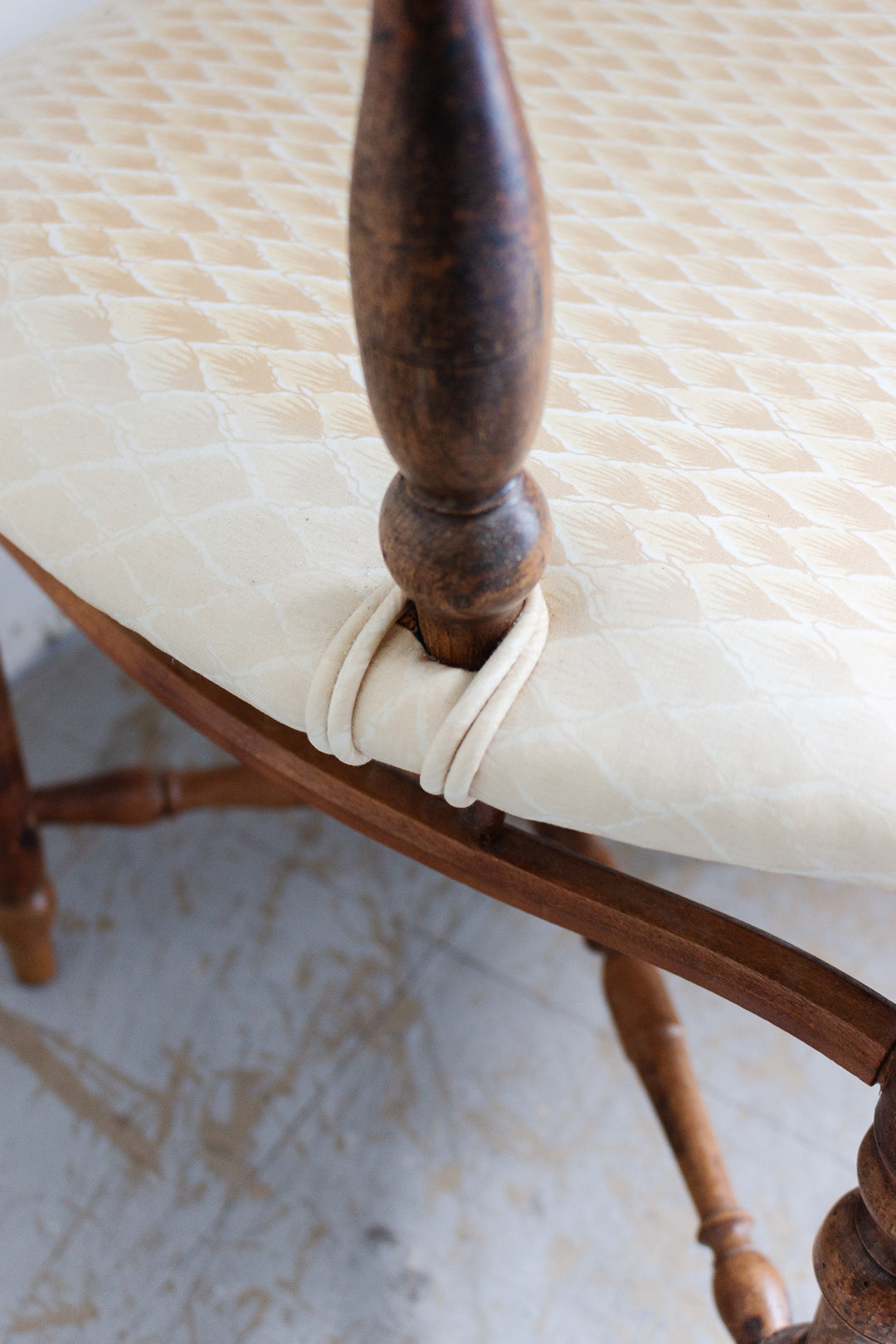pair of antique french provençal oak his and hers fireplace chairs