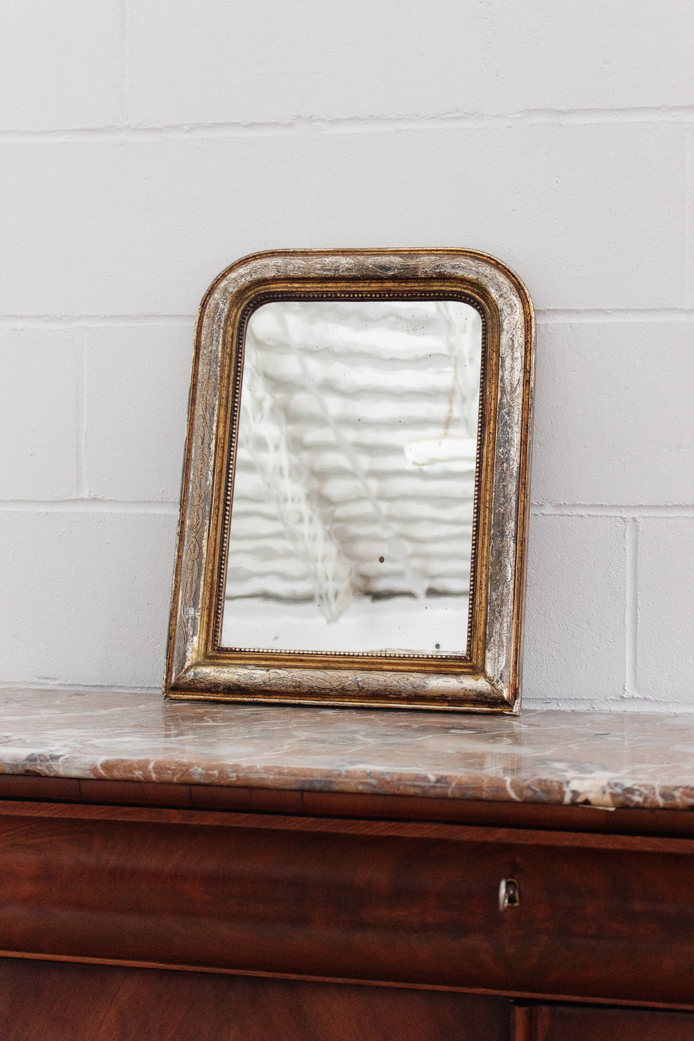 antique french louis phillippe mirror