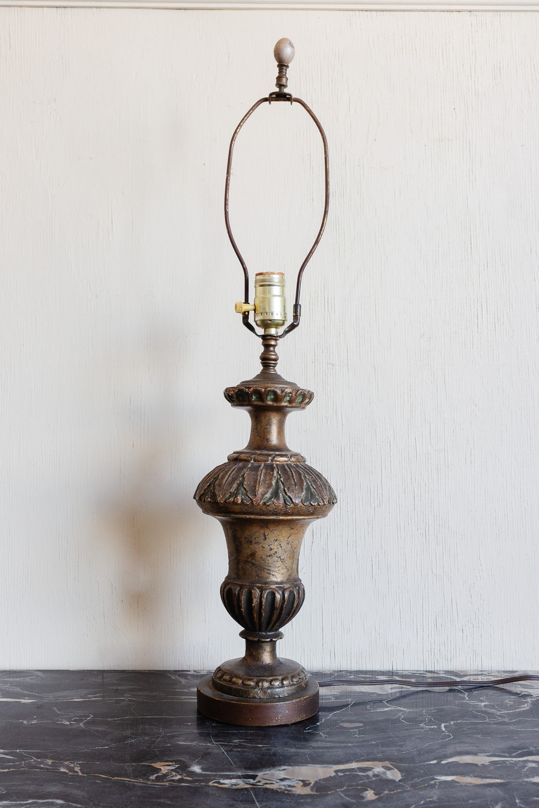 pair of vintage Italian gilt florentine lamps