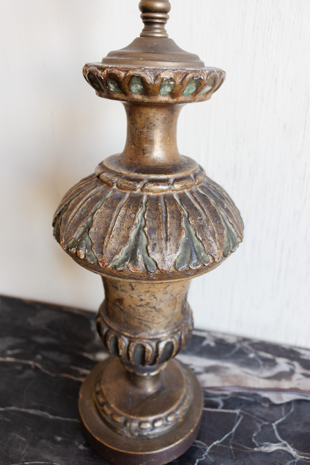 pair of vintage Italian gilt florentine lamps