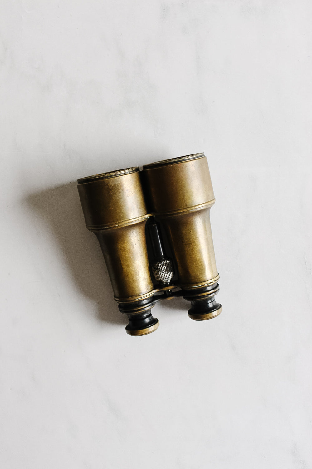 19th century french brass field binoculars