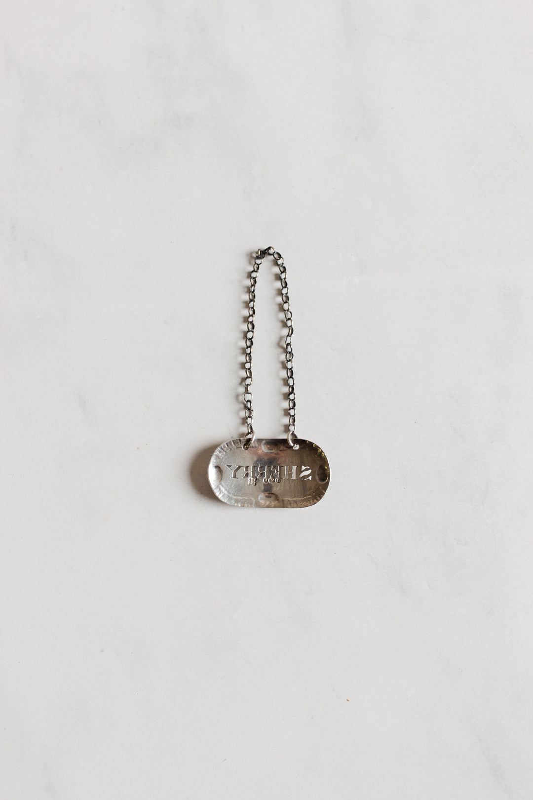 vintage English liquor decanter  tags