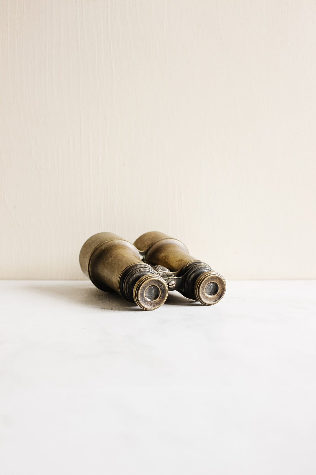 19th century french brass field binoculars