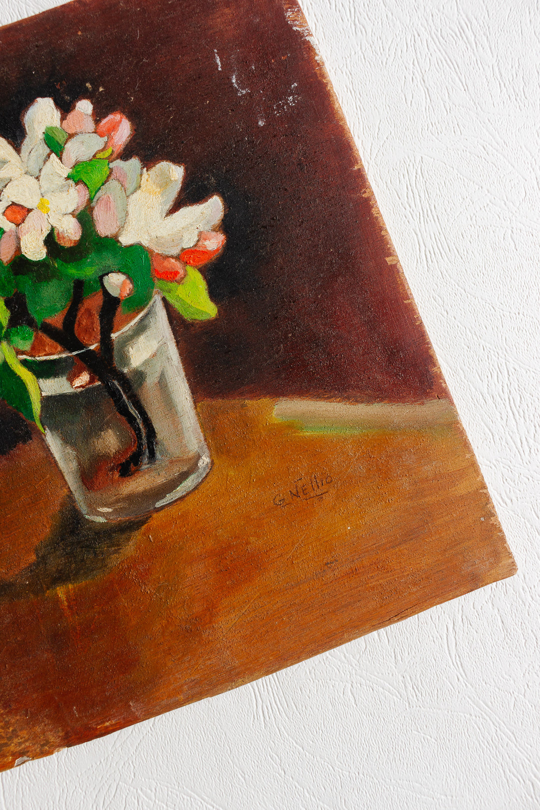 une tasse de fleurs