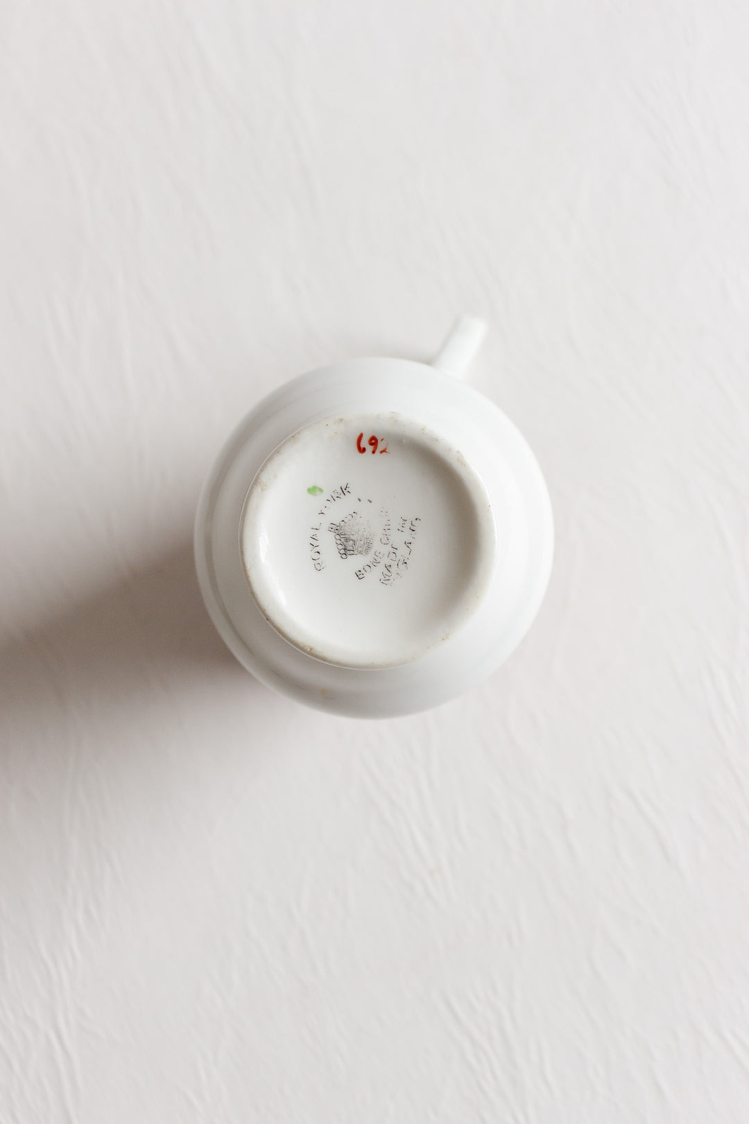 antique english royal york sugar and creamer