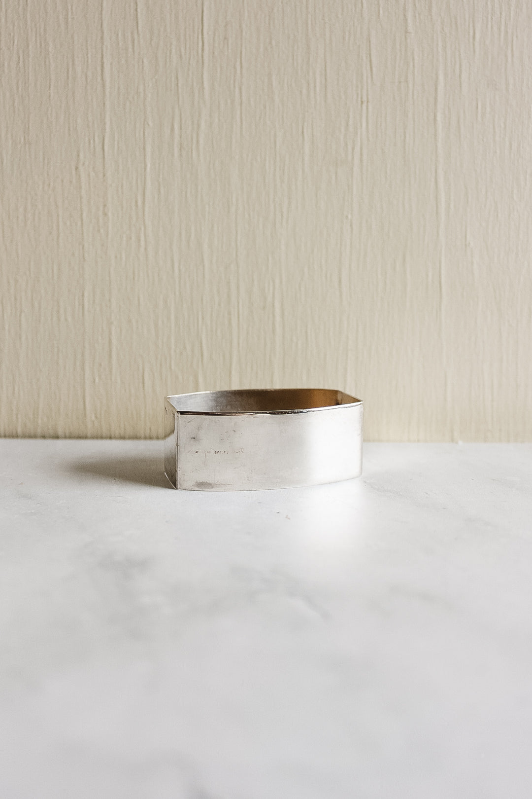 antique french madame et monsieur napkin ring set