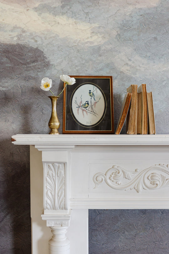 the great tit vintage art print