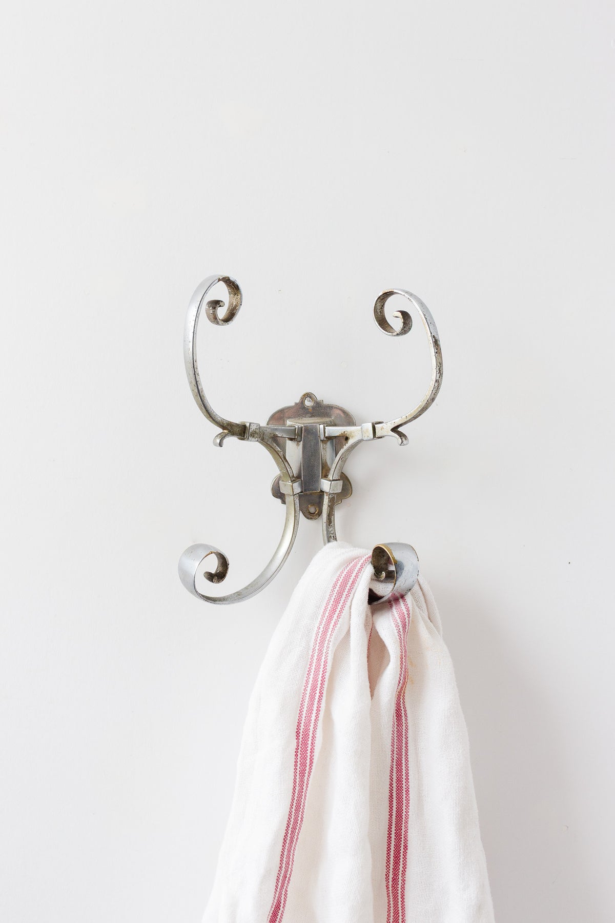 1930s French art deco metal coat hook – Joliette - Main Image