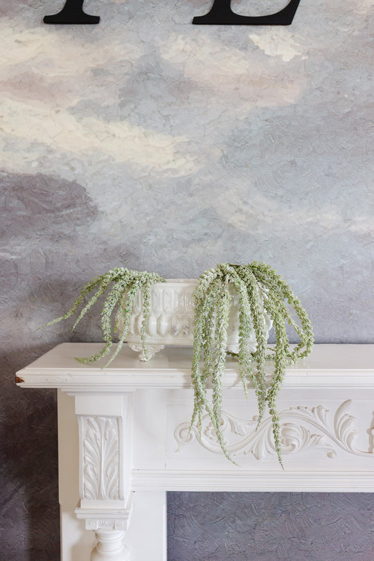 antique spanish porcelain jardinière